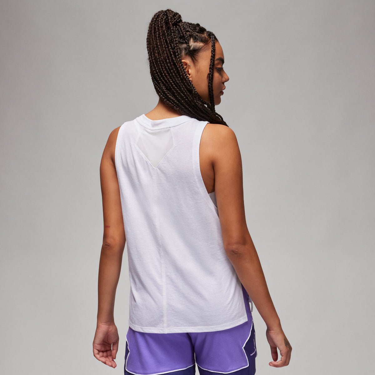 (WMNS) Air Jordan Sport Diamond Tank Top 'White' FB4629-100