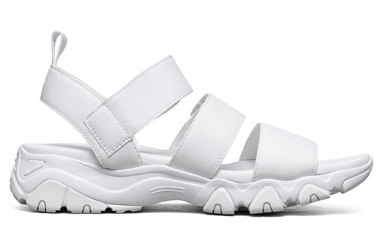 (WMNS) Skechers D lites 2.0 Sandal White 32998-WHT
