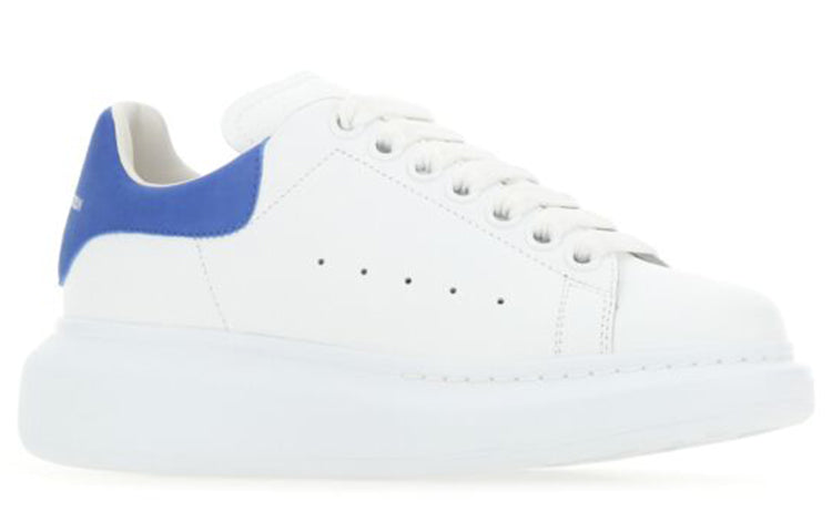 (WMNS) Alexander McQueen Oversized Sneaker 'White Electric Blue' 553770WHGP79255