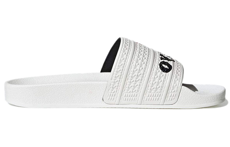 (WMNS) adidas originals Adilette Slides Slippers White/Black H67741