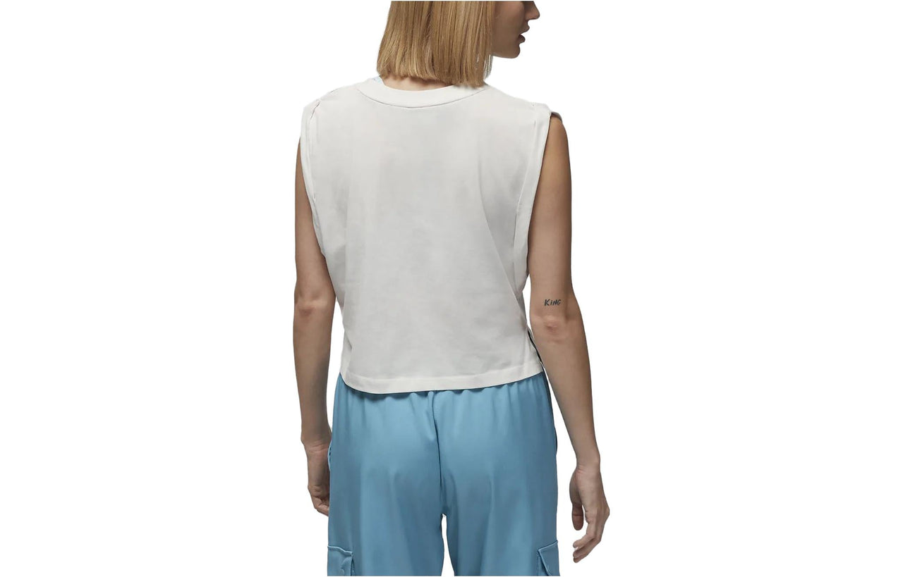 (WMNS) Air Jordan Sport Essentials Tank 'White' DQ4395-030