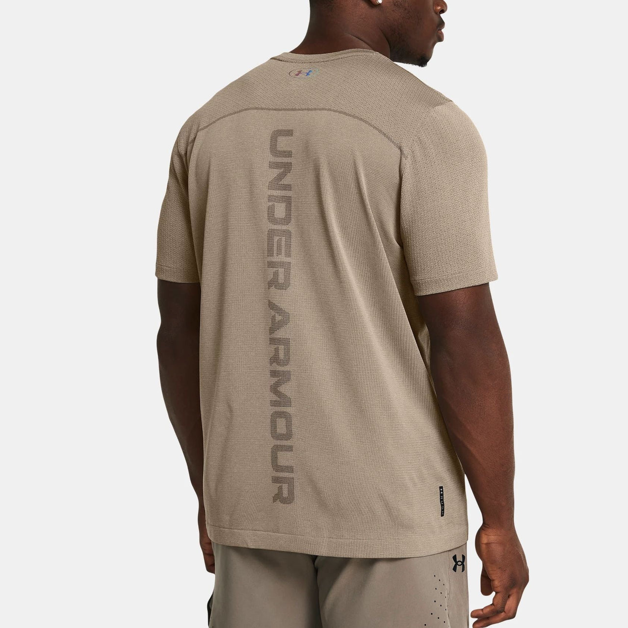 Under Armour Vanish Elite Seamless Wordmark T-shirt 'Light Brown' 1382799-203