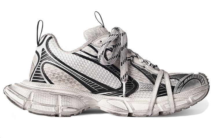 Balenciaga 3XL Sneakers 'White and Black Mesh and Polyurethane' 734734W3XL49710