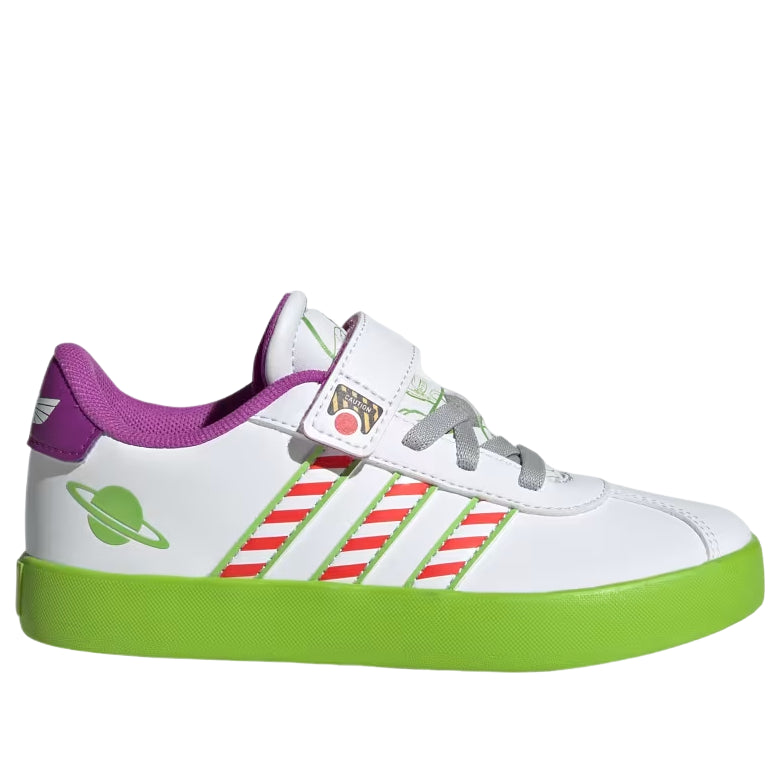(PS) adidas x Pixar Toy Story VL Court 3.0 'Cloud White Semi Solar Green' JQ4385