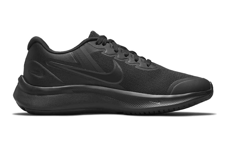 (GS) Nike Star Runner 3 'Triple All Black' DA2776-001