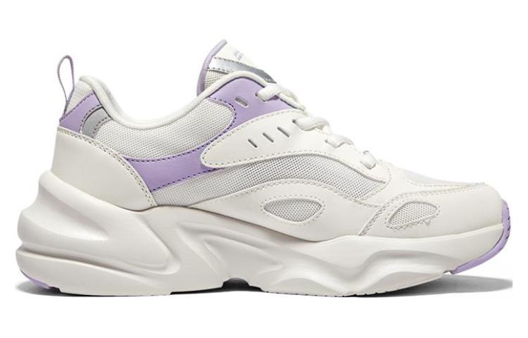 (WMNS) Skechers Bobs Bamina 2 'White Purple' 117363-WPUR