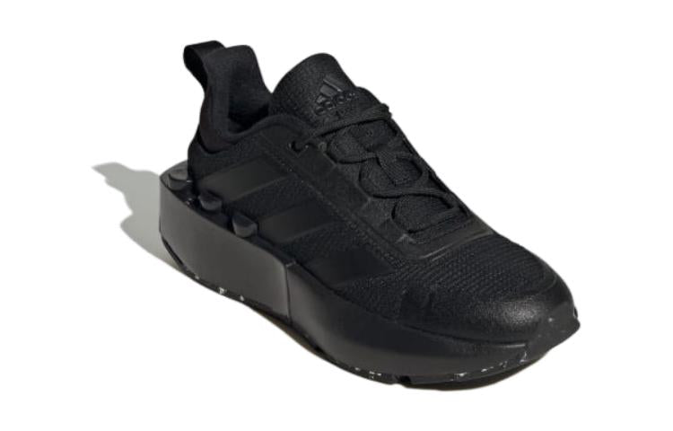 (GS) adidas LEGO x Tech Runner 'Triple Black' ID9528