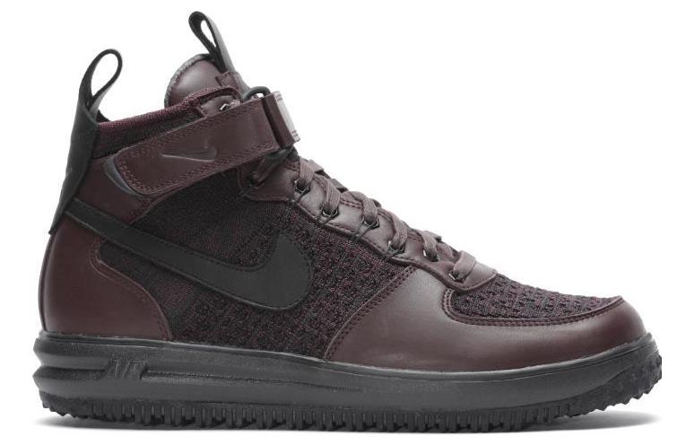 Nike Lunar Force 1 Flyknit Workboot 'Deep Burgundy' 855984-600