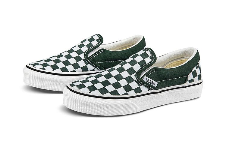 Vans Classic Slip-On Sneakers K Green/White VN0A5KXM8CA