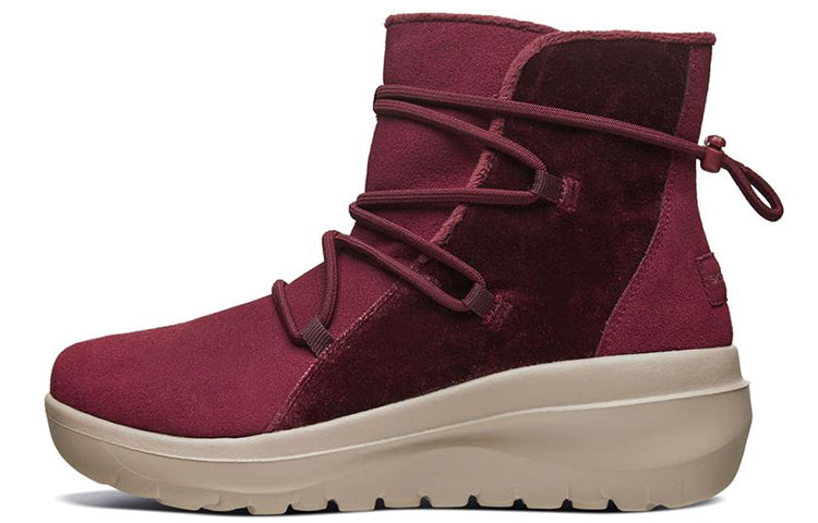 (WMNS) Skechers Skyhigh Ultra 'Wine Red' 15548-BURG