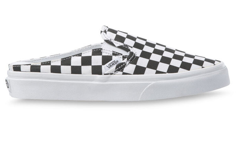 Vans Classic Slip-on Plaid Unisex White/Black VN0A4P3U5GU
