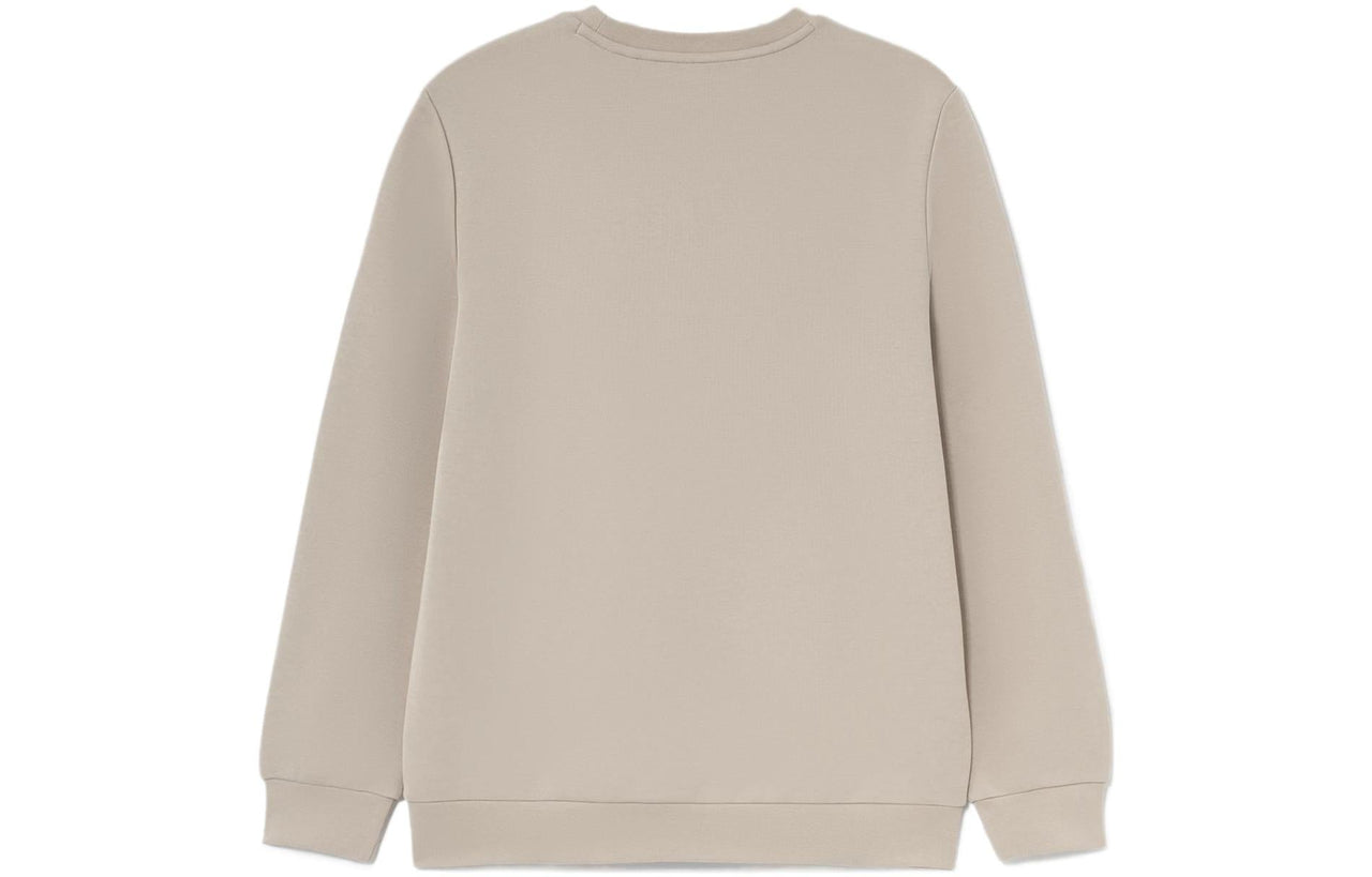 Li-Ning Wade Series Printing Solid Color Round Neck Pullover 'Brown' AWDS189-5