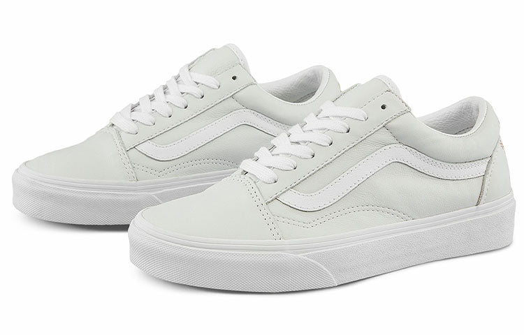Vans Old Skool Low Top Casual Skate Shoes White Flower Printing Unisex VN0A5KRFB5L