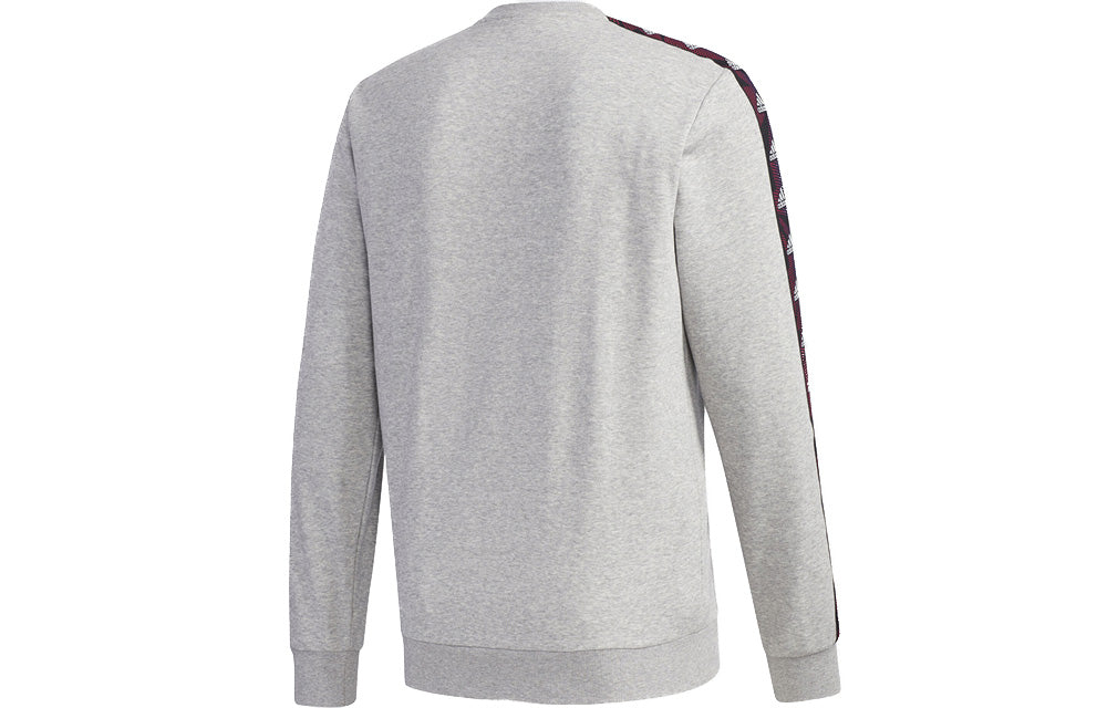 adidas E Tpe Swt Sports Training Round Collar Men's Grey GD5447