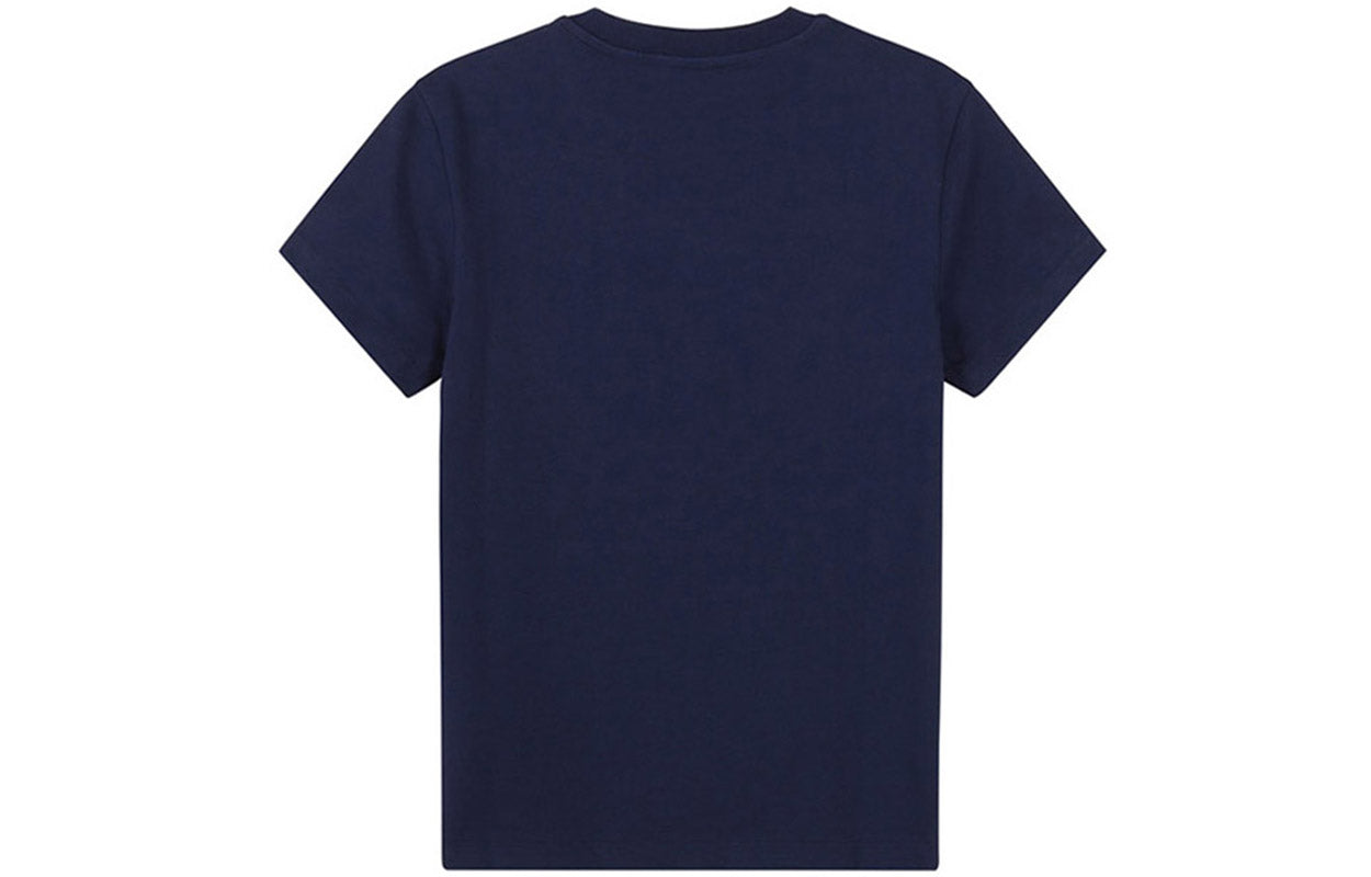 KENZO SS21 Embroidery Round-neck Blue FB52TS8434SA-76