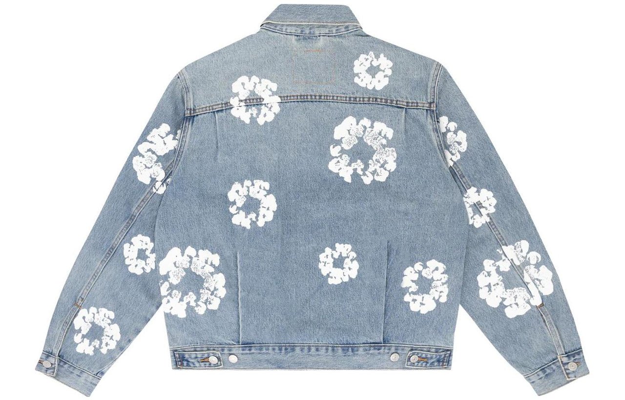Denim Tears x Levi's Type-2 All Over Wreath 'Light Denim' 802-0003-30