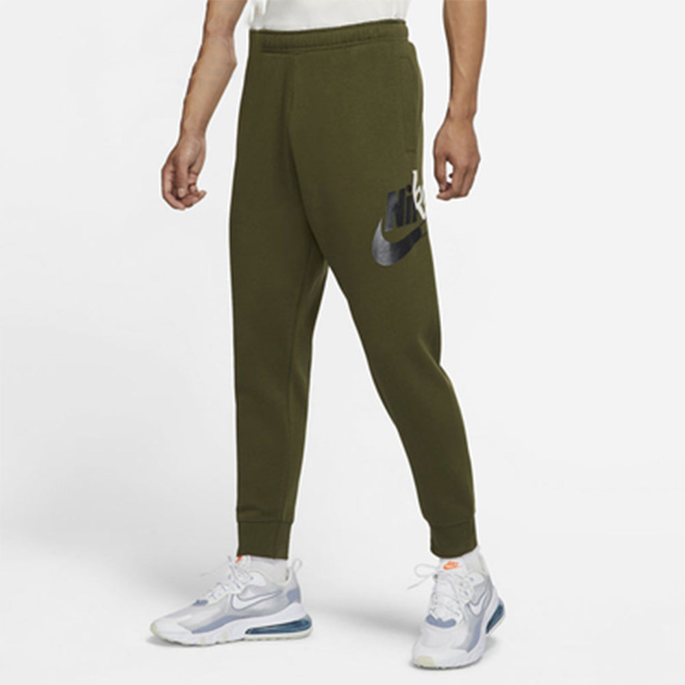 Men's Nike Fleece Lined Stay Warm Bundle Feet Sports Pants/Trousers/Joggers Olive DD5024-326