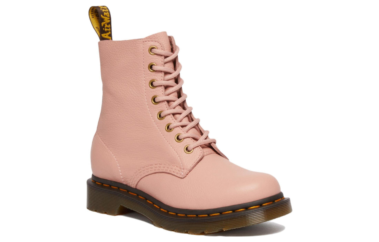 (WMNS) Dr.Martens 1460 Pascal Virginia Leather Boots 'Peach Beige' 26802329
