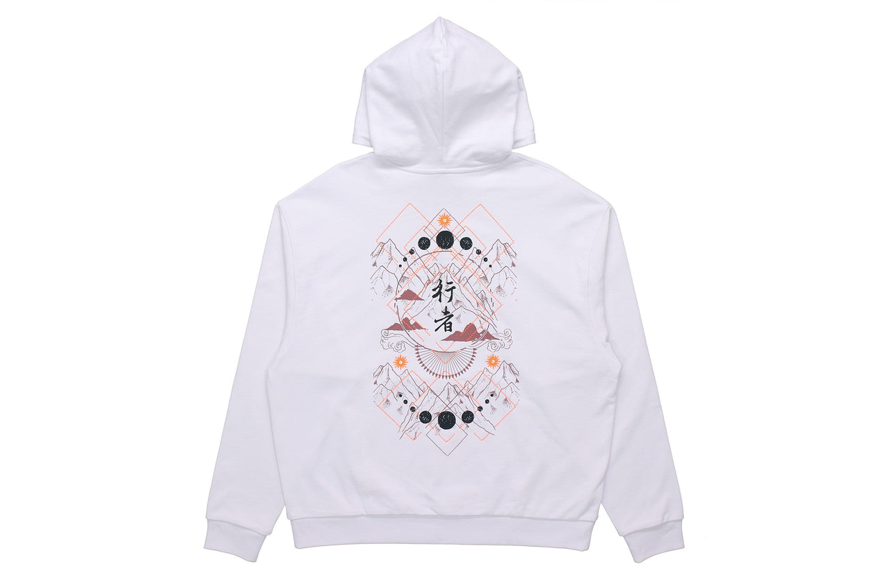 Li-Ning Sports Fashion Series Embroidered Loose Pullover 'White' AWDP769-1
