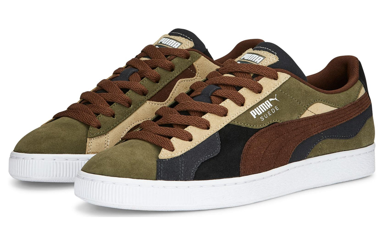 PUMA Suede 'Camowave - Olive Chestnut Brown' 389277-01