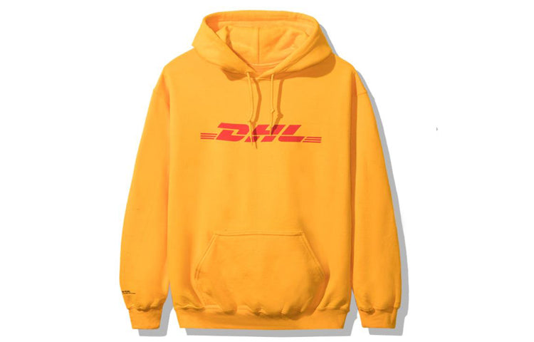 ANTI SOCIAL SOCIAL CLUB x DHL Unisex Letter Printing Yellow ASSW523