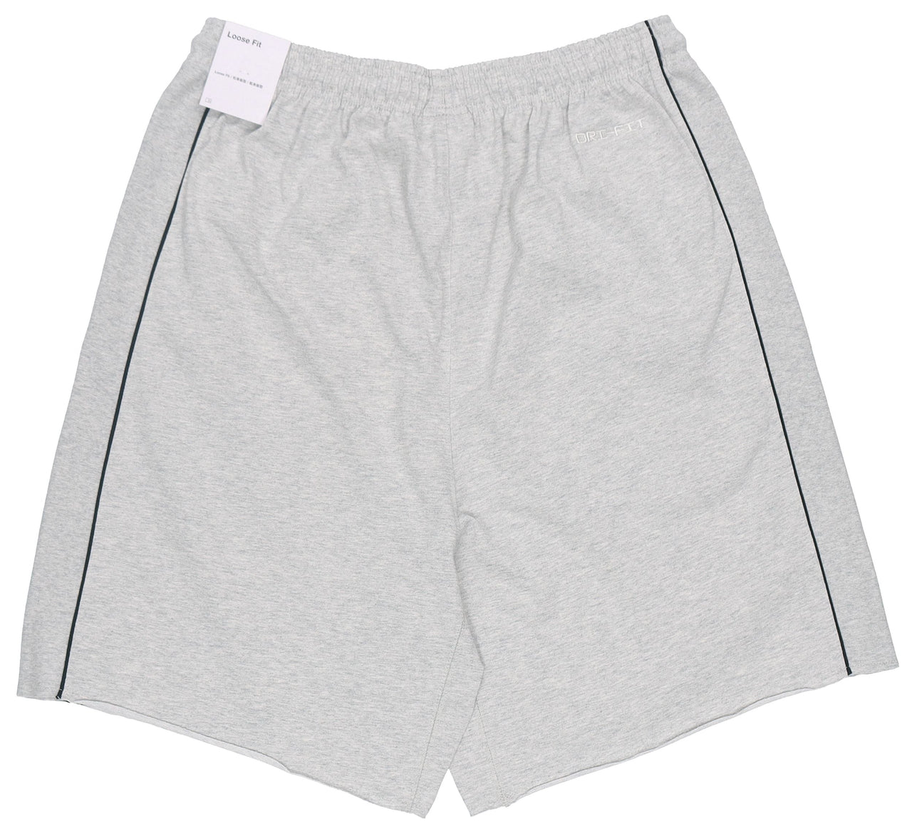 Nike Solid Color Lacing Elastic Breathable Sports Shorts Gray DH7384-050