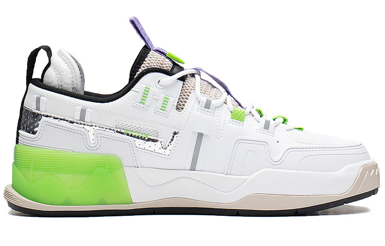 Li-Ning CF Flash Star 1.5 'White Green Purple' AGCS057-2
