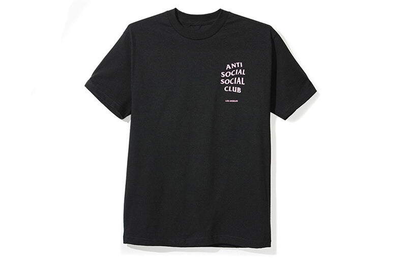 ANTI SOCIAL SOCIAL CLUB City Logo Short Sleeve Unisex Black ASST249
