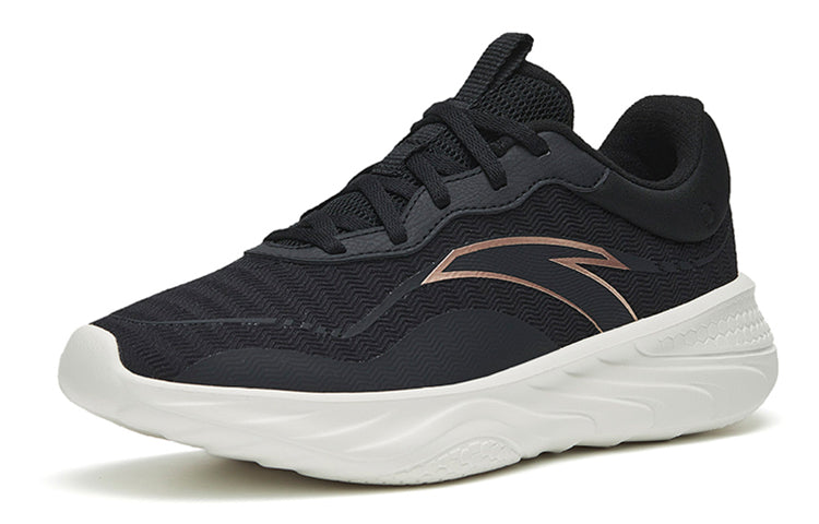 (WMNS) ANTA Running Shoes 'Black Gold White' 122247715-3