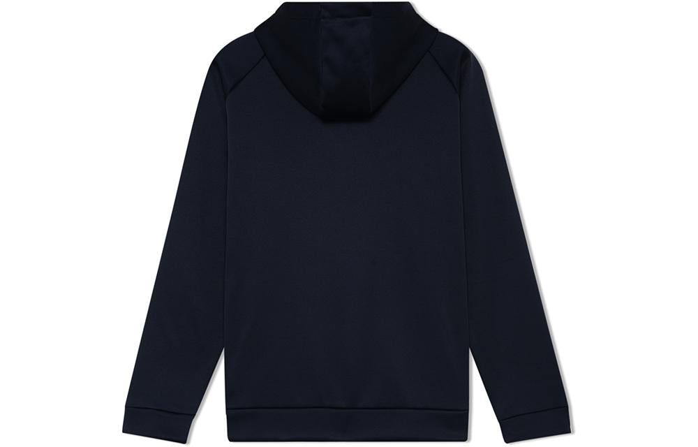 New Balance Tenacity Performance Hoodie 'Navy Orange' AMT21021-ECL