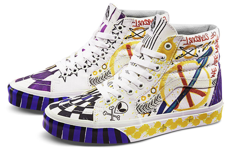 Vans SK8-Hi Galactic Goddes 'Yellow Blue' VN0A38GEVJZ