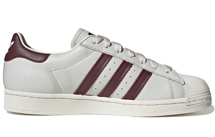 adidas Superstar 'Off White Maroon' H68187