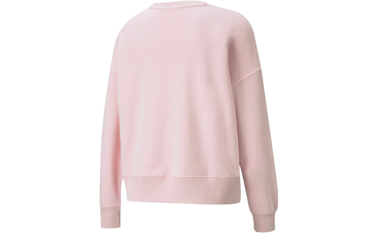 (WMNS) PUMA CLASSICS Metallic LOGO Crew TR 535276-16