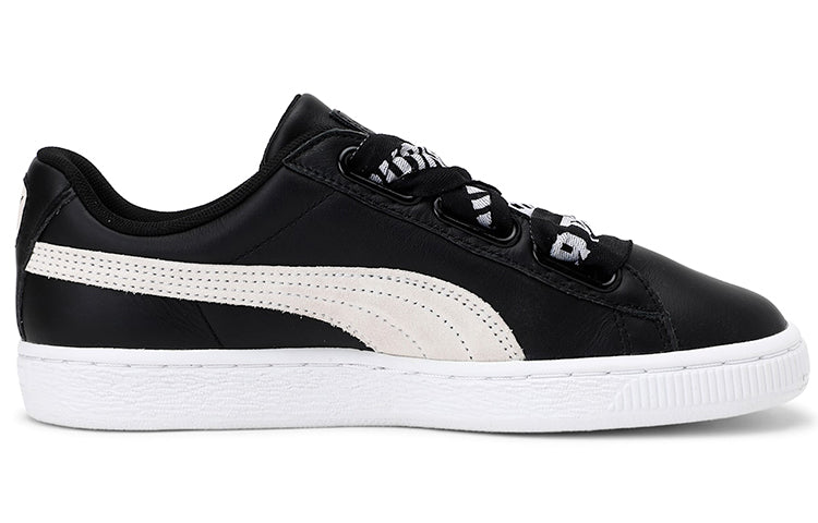 (WMNS) PUMA Basket Heart De Black 364082-01