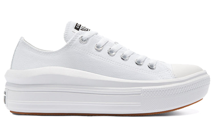 (WMNS) Converse Chuck Taylor All Star Move Low 'White' 570257C