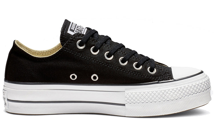 (WMNS) Converse Chuck Taylor All Star Lift Ox 'Black White' 560250C
