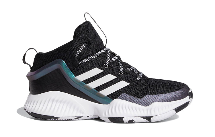 (GS) adidas Lockdown J 'Black White Iridescent' FZ1696