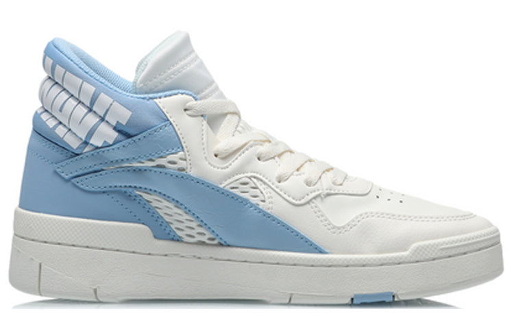 (WMNS) Li-Ning Superwave Canvas Hi 'White Blue' AGCQ204-3