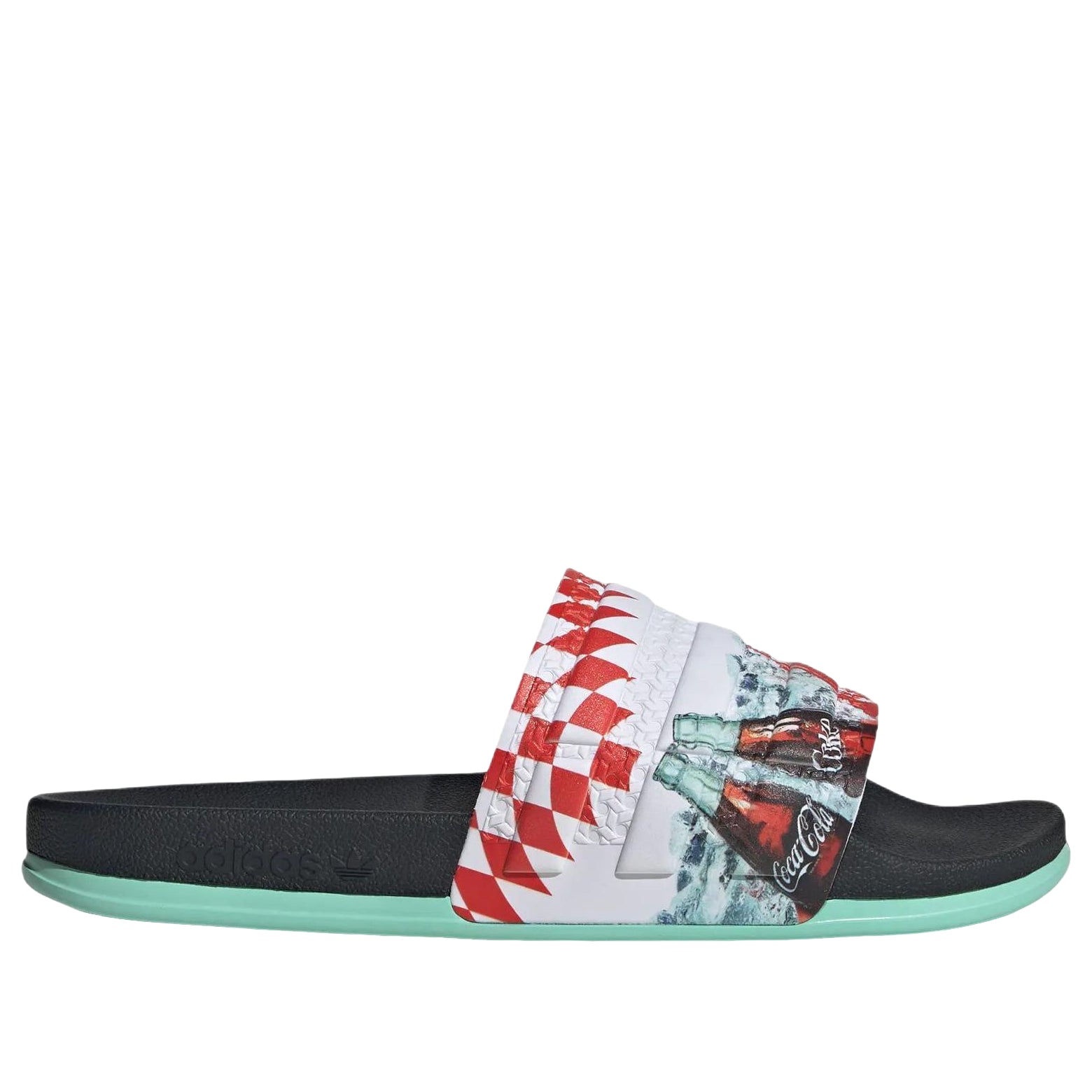 adidas x Coca Cola Adilette OG CF 'Black White Mint' KH6903