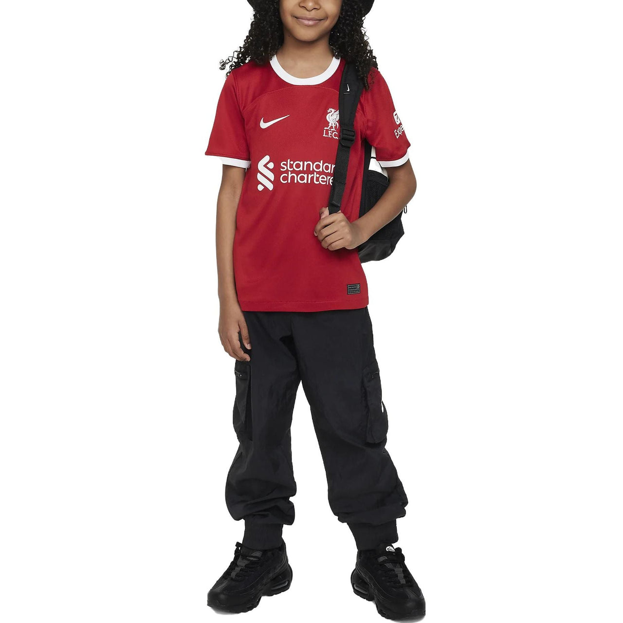 (GS) Nike Dri-FIT Liverpool FC 2023/24 Stadium Home Soccer Jersey 'Red' DX2766-688