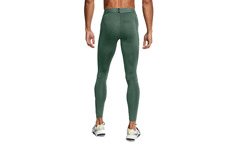 Nike Training Quick Dry Leggings Silver Green Silvergreen BV5642-337