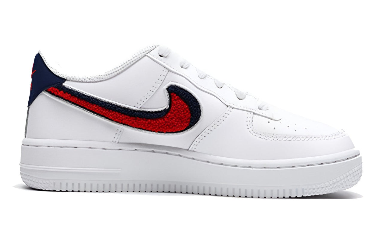 (GS) Nike Air Force 1 LV8 'Chenille Swoosh' AO3620-101