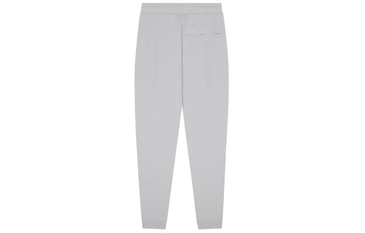 New Balance Logo Casual Joggers 'Grey Black' AMP11313-OGR