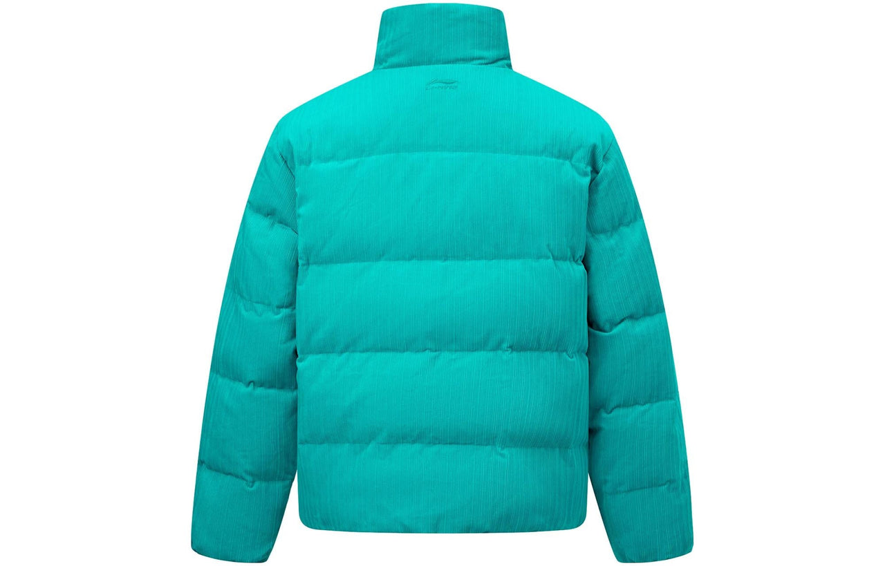 Li-Ning x Disney Monster University Graphic Down Jacket 'Teal' AYMT117-3
