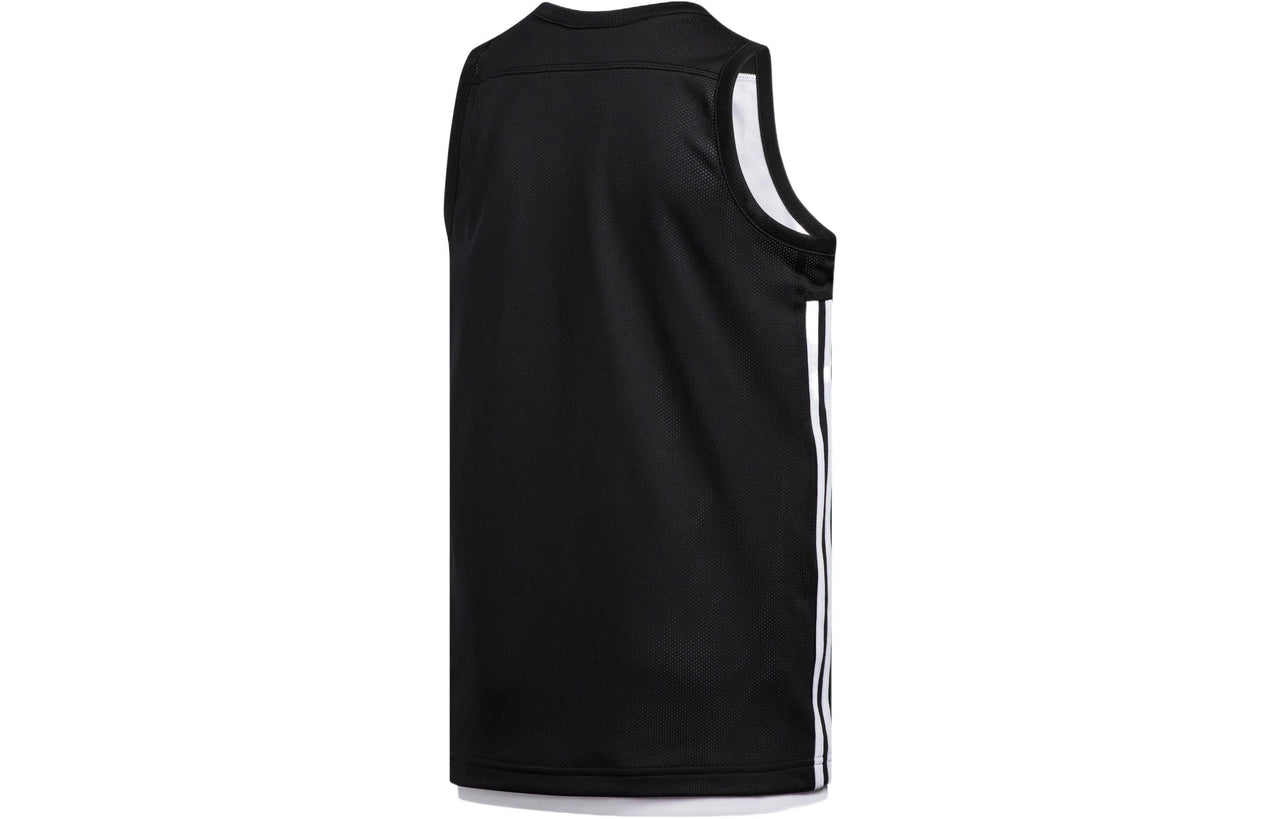 (GS) adidas 3G Spee Reversible Jersey 'Black White' DX6387