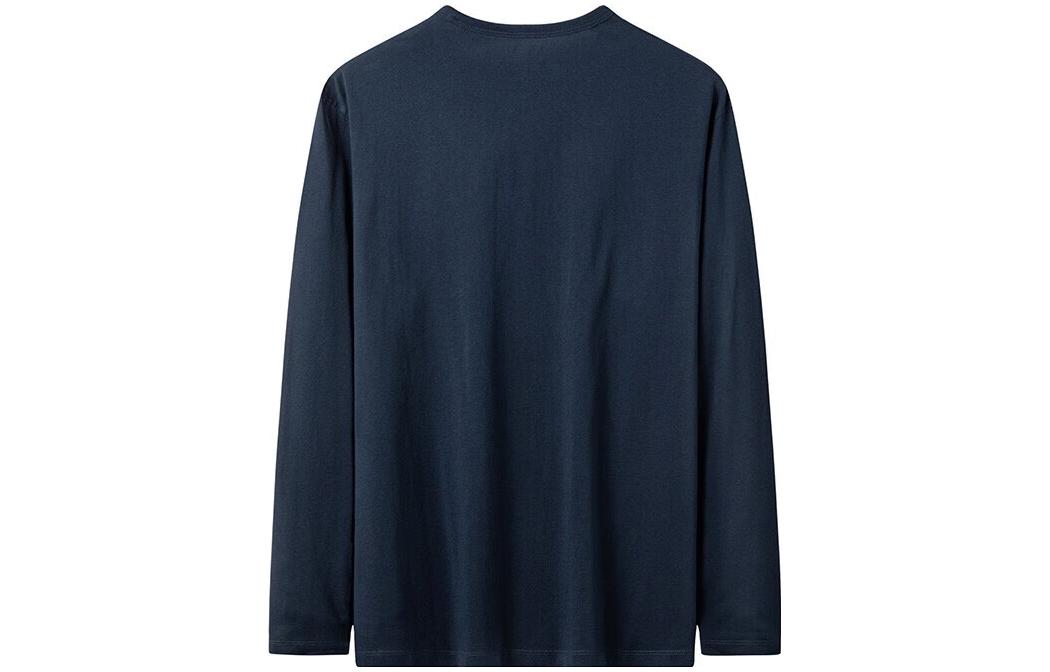 Timberland Brand Long Sleeve T-Shirt 'Navy' A2KNF-433
