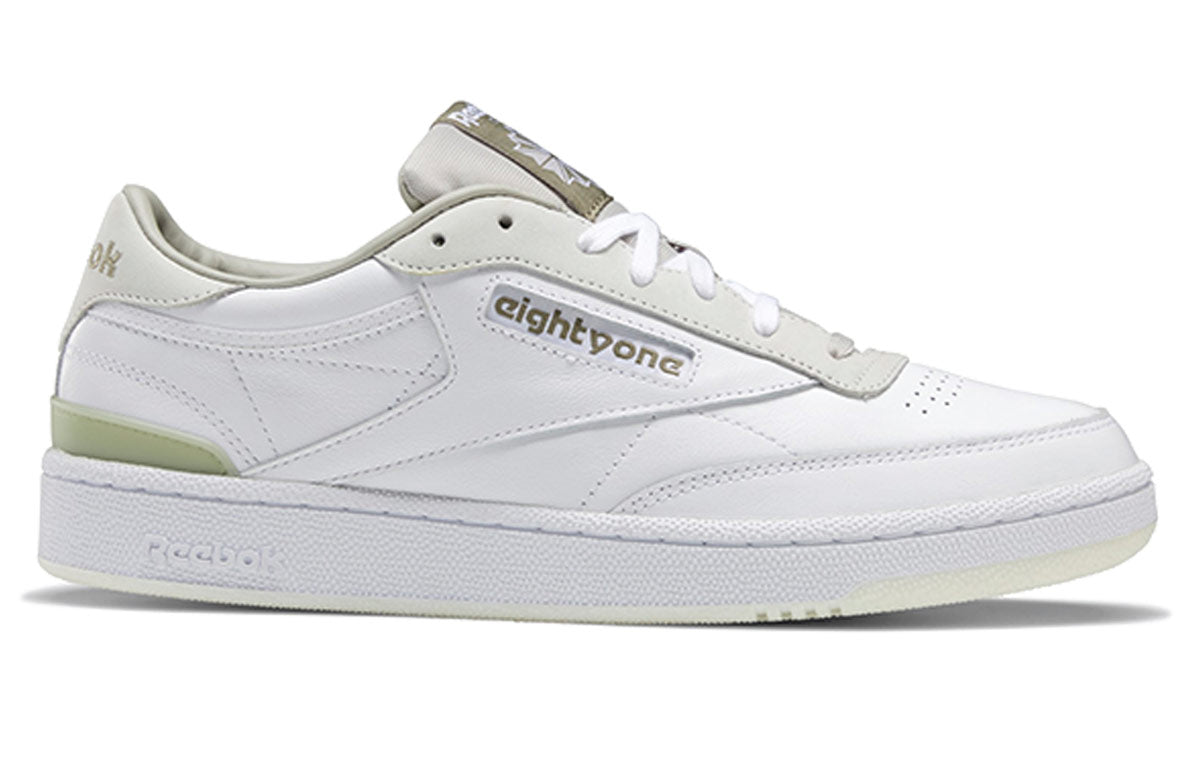 Reebok Club C 85 White Green Skate Shoes 'White Green' FY3016