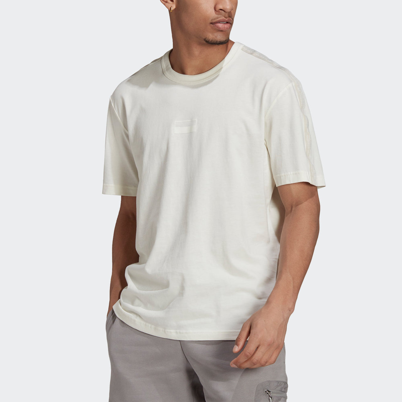 adidas originals Men's R.y.v. Logo Tee Sports White H11494