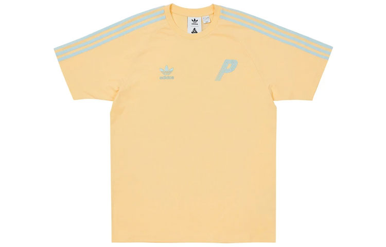 adidas x PALACE Crossover Chest Logo Short Sleeve Unisex 'Orange' HE9370