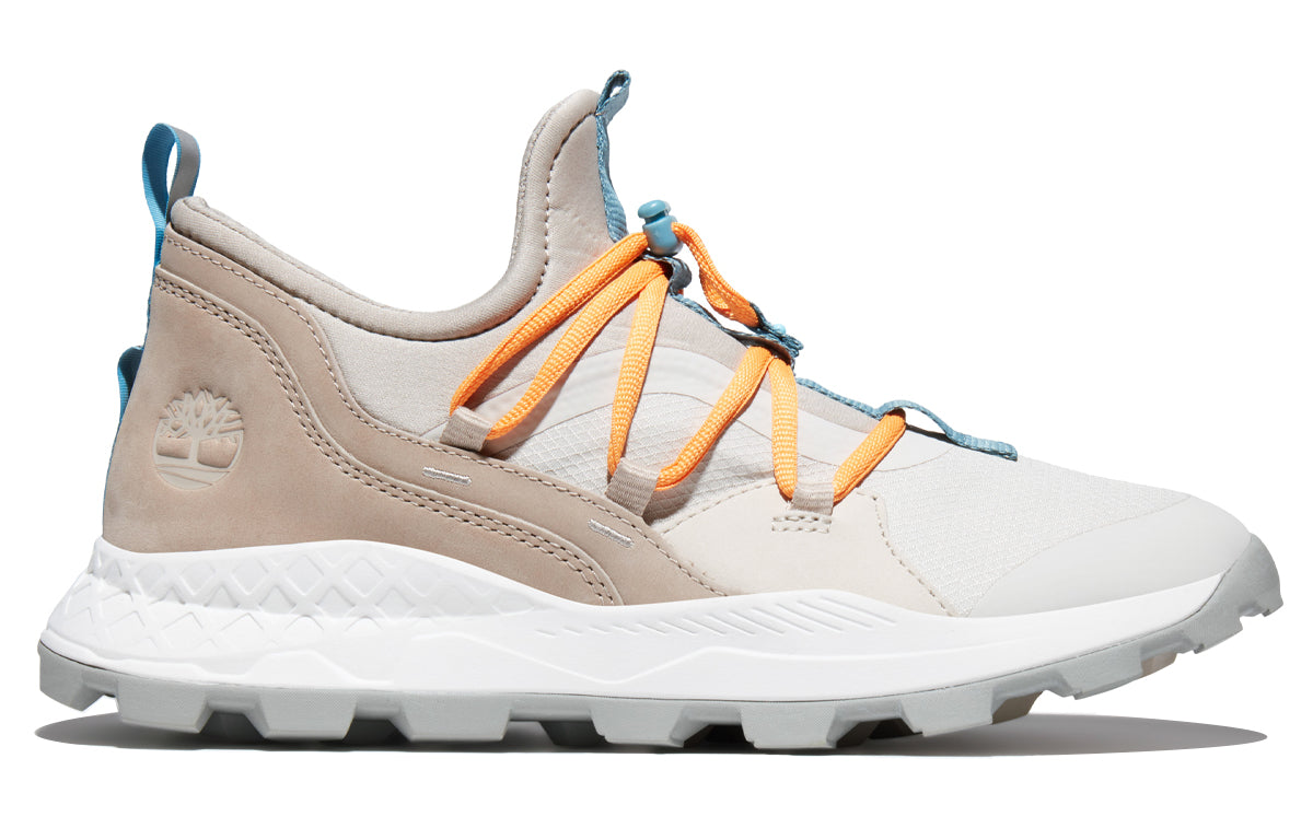 Timberland Brooklyn Leather and Fabric Oxford Trainers 'Light Beige Mesh' A2HSZK51